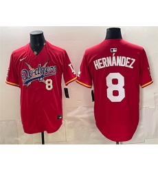 Men Los Angeles Dodgers x One Piece 8 Enrique Hernandez Red Vapor Premier Limited Stitched Baseball Jersey Men Los Angeles Dodgers x One Piece 8 Enrique Hernandez Red Vapor Premier Limited Stitched Baseball Jersey
