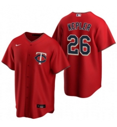 Men Minnesota Twins 26 Max Kepler Red Cool Base Stitched Jerse