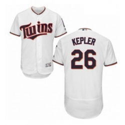 Mens Majestic Minnesota Twins 26 Max Kepler White Flexbase Authentic Collection MLB Jersey