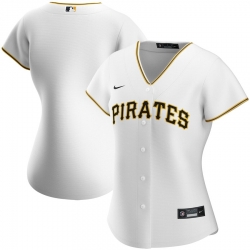 Pittsburgh Pirates Nike Women Home 2020 MLB Team Jersey White