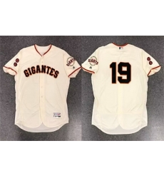 Men San Francisco Giants 19 Dave Righetti Gream 2016 Flex Base Stitched Jersey