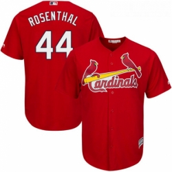 Youth Majestic St Louis Cardinals 44 Trevor Rosenthal Authentic Red Alternate Cool Base MLB Jersey