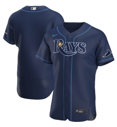 Men Tampa Bay Rays Men Nike Navy Alternate 2020 Flex Base Official Team MLB Jersey