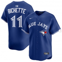 Men Toronto Blue Jays 11 Bo Bichette Royal Cool Base Stitched Baseball Jersey Men Toronto Blue Jays 11 Bo Bichette Royal Cool Base Stitched Baseball Jersey