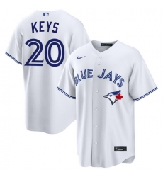 Men Toronto Blue Jays Sean Keys 20 White Home Limited Stitched Baseball Jersey