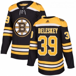 Youth Adidas Boston Bruins 39 Matt Beleskey Premier Black Home NHL Jersey 