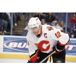 RBK hockey jerseys,Calgary Flames 12# IGINLA white