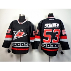 NHL Carolina Hurricanes #53 Jeff Skinner Black Jerseys(Third Stitched)