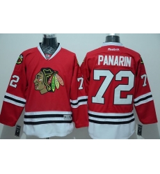 Blackhawks #72 Artemi Panarin Red Stitched NHL Jersey