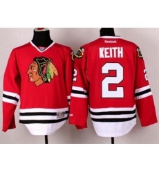 Chicago Blackhawks 2 Duncan Keith Red Hockey NHL Jerseys