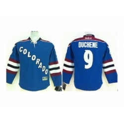 Youth nhl jerseys colorado avalanche #9 duchene lt.blue