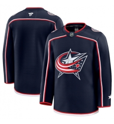 Men Columbus Blue Jackets Blank Navy 2024 25 Home Stitched Hockey Jersey