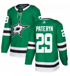 Youth Adidas Dallas Stars 29 Greg Pateryn Premier Green Home NHL Jersey 