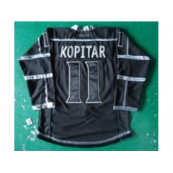 NHL Los Angeles Kings #11 Anze Kopitar Black Jersey