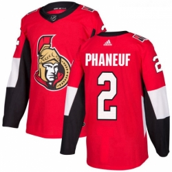 Youth Adidas Ottawa Senators 2 Dion Phaneuf Premier Red Home NHL Jersey 