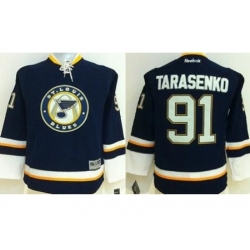 Youth St. Louis Blues #91 Vladimir Tarasenko Navy Blue Alternate Stitched NHL jersey