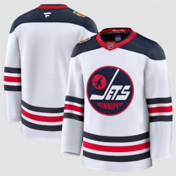 Men Winnipeg Jets Blank White 2026 Home Stitched Hockey Jersey