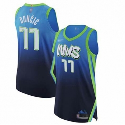 Men Nike Dallas 77 luka doncic 2020 City Edition NBA Jersey