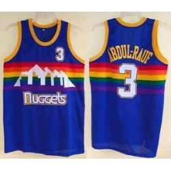 DENVER NUGGETS MAHMOUD ABDUL-RAUF ROAD CLASSICS BASKETBALL Jersey Blue