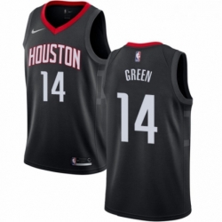 Youth Nike Houston Rockets 14 Gerald Green Swingman Black NBA Jersey Statement Edition 