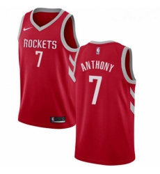 Youth Nike Houston Rockets 7 Carmelo Anthony Swingman Red NBA Jersey Icon Edition 