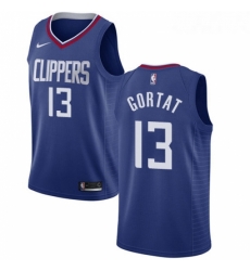 Youth Nike Los Angeles Clippers 13 Marcin Gortat Swingman Blue NBA Jersey Icon Edition 