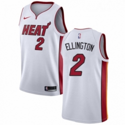 Womens Nike Miami Heat 2 Wayne Ellington Authentic NBA Jersey Association Edition