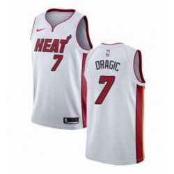 Womens Nike Miami Heat 7 Goran Dragic Swingman NBA Jersey Association Edition