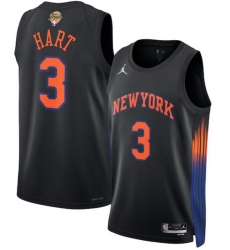 Men New Yok Knicks 3 Josh Hart Black 2026 Final Patch 2026 Finals Patch Statement Edition Stitched Basketball Jersey Men New Yok Knicks 3 Josh Hart Black 2026 Final Patch 2026 Finals Patch Statement Edition Stitched Basketball Jersey