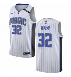 Womens Nike Orlando Magic 32 Shaquille ONeal Swingman NBA Jersey Association Edition