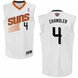 Womens Adidas Phoenix Suns 4 Tyson Chandler Swingman White Home NBA Jersey