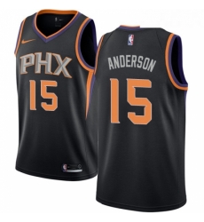 Womens Nike Phoenix Suns 15 Ryan Anderson Swingman Black NBA Jersey Statement Edition 