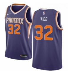 Youth Nike Phoenix Suns 32 Jason Kidd Swingman Purple Road NBA Jersey Icon Edition