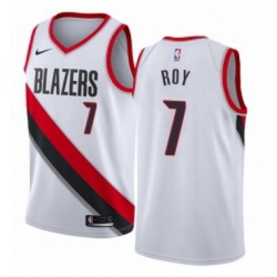 Womens Nike Portland Trail Blazers 7 Brandon Roy Swingman White Home NBA Jersey Association Edition