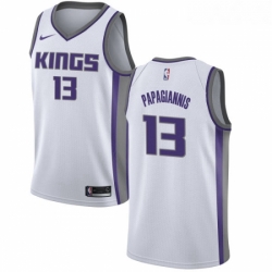 Womens Nike Sacramento Kings 13 Georgios Papagiannis Swingman White NBA Jersey Association Edition