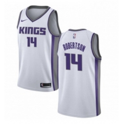 Womens Nike Sacramento Kings 14 Oscar Robertson Swingman White NBA Jersey Association Edition