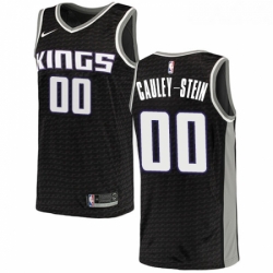 Youth Nike Sacramento Kings 0 Willie Cauley Stein Swingman Black NBA Jersey Statement Edition 