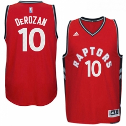 Youth Adidas Toronto Raptors 10 DeMar DeRozan Authentic Red NBA Jersey