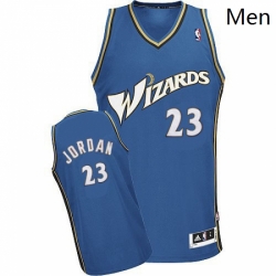 Mens Adidas Washington Wizards 23 Michael Jordan Swingman Blue NBA Jersey