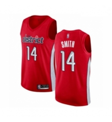 Women Washington Wizards Ish Smith Red Swingman Jersey Earned Edition