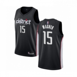 Womens Washington Wizards 15 Moritz Wagner Swingman Black Basketball Jersey City Edition 