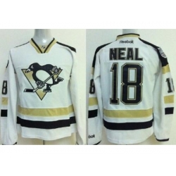 Pittsburgh Penguins 18 James Neal White 2014 Stadium Series Jersey