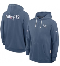 Men New England Patriots Storm Blue Rivalries Pullover Hoodie Men New England Patriots Storm Blue Rivalries Pullover Hoodie