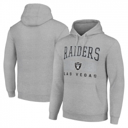 Men Las Vegas Raiders Grey Pullover Hoodie