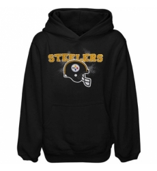 NFL Pittsburgh Steelers Preschool Scribble Time Hoodie Black