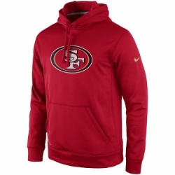 NFL San Francisco 49ers Nike Practice Performance Pullover Hoodie Scarlet