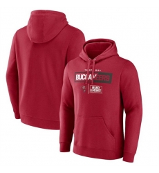 Men Tampa Bay Buccaneers Red X Bud Light Pullover Hoodie