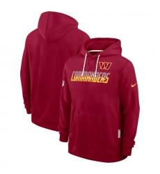Men Washington Commanders Burgundy Sideline Standard Issue Top Prospect Dri FIT Hoodie Men Washington Commanders Burgundy Sideline Standard Issue Top Prospect Dri FIT Hoodie