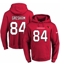 NFL Mens Nike Arizona Cardinals 84 Jermaine Gresham Red Name Number Pullover Hoodie