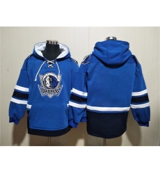 Men Dallas Mavericks Blank Blue Navy Ageless Must Have Lace Up Pullover Hoodie Men Dallas Mavericks Blank Blue Navy Ageless Must Have Lace Up Pullover Hoodie